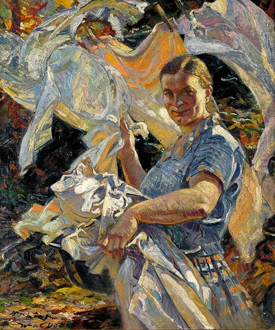 晾衣绳 作者 威廉·德·莱维奇·道奇